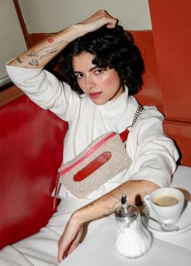 Marie Martens Handbag Mouton Coachella - image 1 small