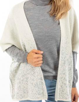 Due Amanti Poncho Silver Dolly - afbeelding 4 klein
