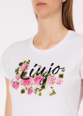 Liu Jo Jeans Rose blanche WA6493-JS923 - image 1 petit