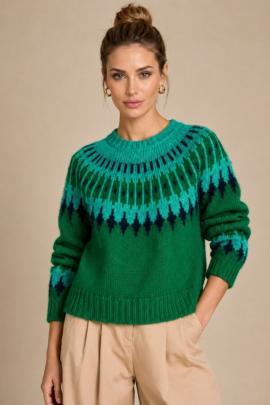 Due Amanti Pull EMERALD MOUNTAINS - afbeelding 2 klein