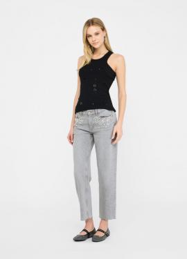 Liu Jo Broek Grey UF5115-D4854 - afbeelding 5 klein