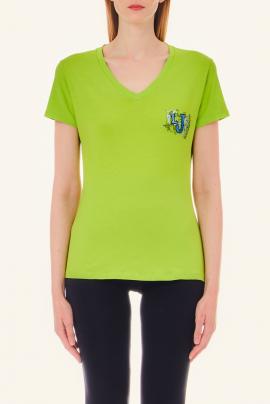 Liu Jo T-shirt Green TA4203-JS003 - afbeelding 1 klein