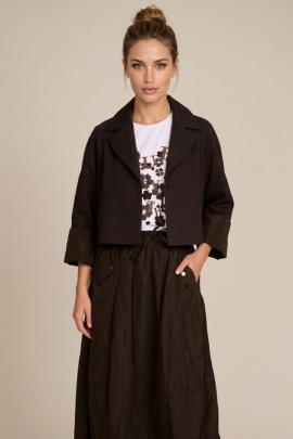 Due Amanti Vest DARK BROWN JANE - afbeelding 2 klein