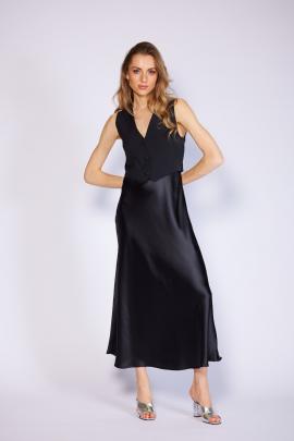 Liu Jo Dress Black WA5271-TS896 - image 7 small