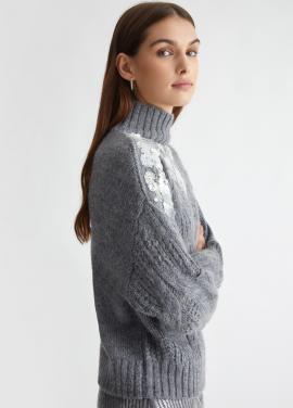 Liu Jo Sweater Grey WF4357-MA55P - afbeelding 4 klein