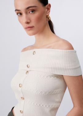 Liu Jo Top Cappuc CA6217-MS55N - afbeelding 6 klein