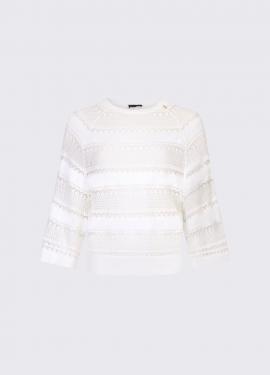 Liu Jo Sweater Wit CA6353-MS55N - afbeelding 6 klein