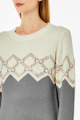 Liu Jo Sweater Grey TF4233-MS55L - afbeelding 1 klein