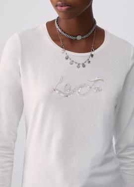 Liu Jo T-shirt OW/LJ TF6245-JS003 - afbeelding 1 klein