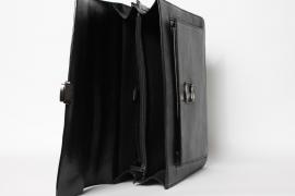 Arthur & Aston Briefcase Black 1389-04/2S - image 1 small