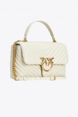 Pinko Handbag Love Lady White 100043-A0GK - image 1 small