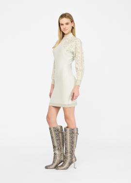 Liu Jo Kleed Latte/Gold TF5176-MS49I - afbeelding 4 klein