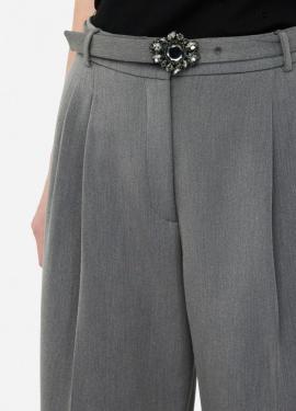 Liu Jo Pantalon Gris MF5269-TS224 - image 3 petit