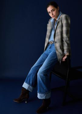 Liu Jo Broek Blue UF6089-D0264 - afbeelding 3 klein