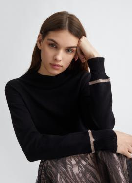 Liu Jo Sweater Black/Rose TF4165-MS75L - image 2 small