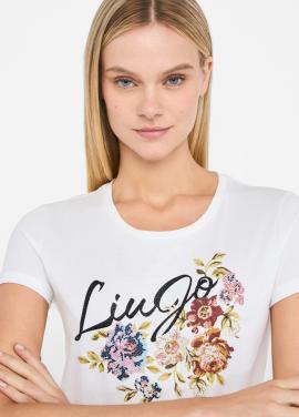 Liu Jo Le portefeuille Débit d'eau blanc. MF5456-JS923 - image 1 petit