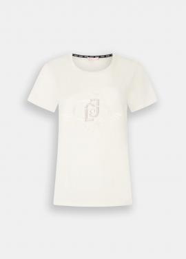 Liu Jo T-shirt Wit flow TF5162-JS923 - afbeelding 4 klein