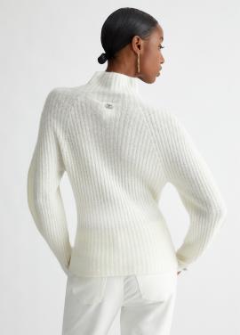 Liu Jo Pull Off white WF4361-MA57P - afbeelding 2 klein