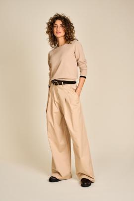 Due Amanti Pull BEIGE BATIE - afbeelding 1 klein
