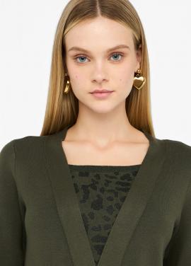 Liu Jo Trui Olive/Zwart TF5254-MS49I - afbeelding 1 klein