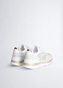 Liu Jo Sneaker White/Gold BA4001PX303 - image 3 small
