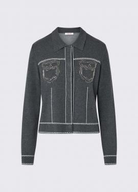 Liu Jo Cardigan Acc/OW TF6076-MS59L - afbeelding 6 klein