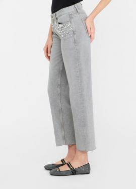 Liu Jo Broek Grey UF5115-D4854 - afbeelding 3 klein