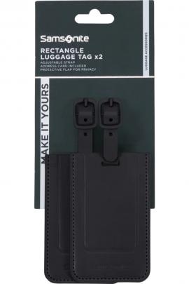 Samsonite Luggage Tag Zwart 155592 - afbeelding 1 klein