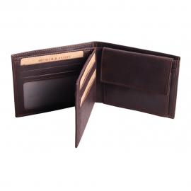 Arthur & Aston Portefeuille Donkerbruin 94-126 - afbeelding 1 klein