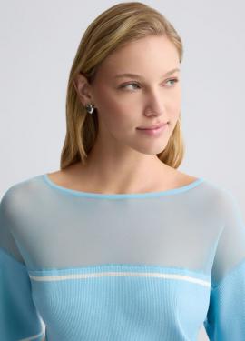 Liu Jo Sweater Blue/White TA5098-MS027 - image 1 small