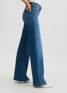 Liu Jo Pantalon Bleu UA5279-D4988 - image 3 petit