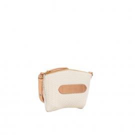 Marie Martens Handbag Braided Cream Coachella pocket - image 1 small