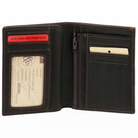 Arthur & Aston Le portefeuille Marron foncé 94-127 - image 2 petit