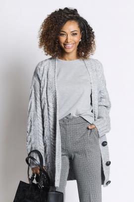 Liu Jo Cardigan Gris WF4489-MA56P - image 1 petit