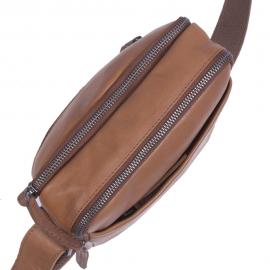 Chesterfield Man bag Cognac C48.0955 - afbeelding 2 klein