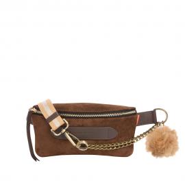Marie Martens Handtas Suede choco Coachella - afbeelding 2 klein