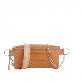 Marie Martens Sac à main Camel matelassé Coachella - image 3 petit