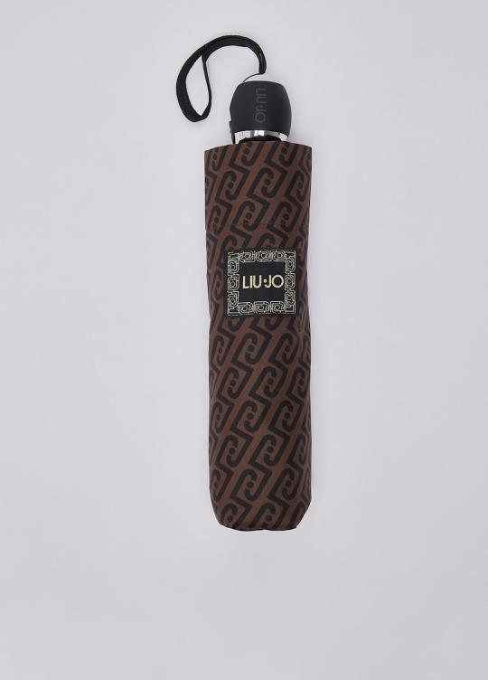 Liu Jo paraplu Logo/Zw 2XX016-T0300 - afbeelding 1 groot
