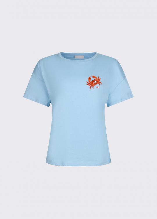 Liu Jo T-shirt Blue wave WA6414-JS923 - afbeelding 6 groot