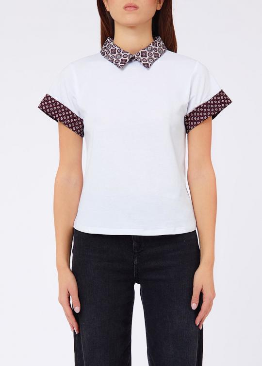 Liu Jo T-shirt Wit Cach WF6157-J6308 - afbeelding 1 groot