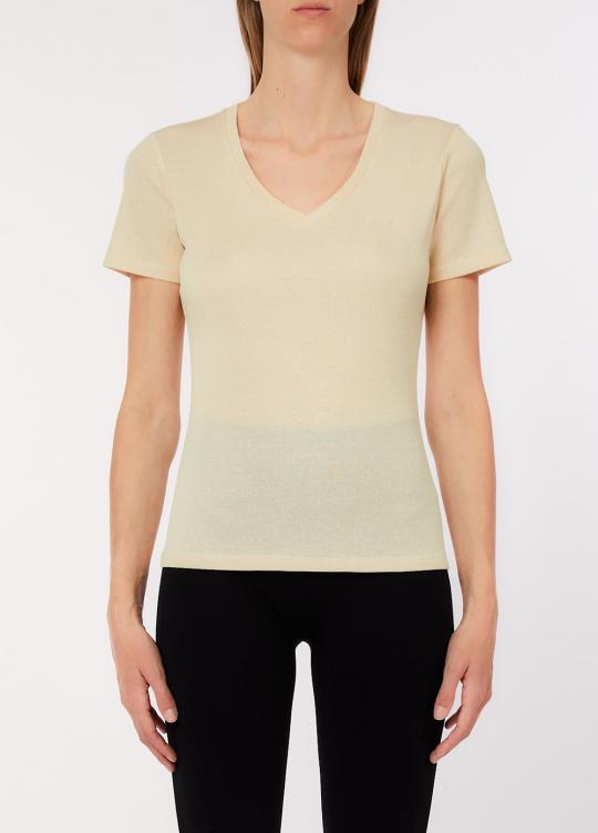 Liu Jo T-shirt Champagne TA6175-J3845 - afbeelding 2 groot