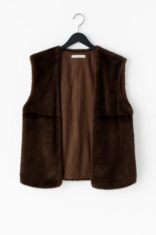 Senso Gilet Bruin S9974GT/X - afbeelding 2 groot