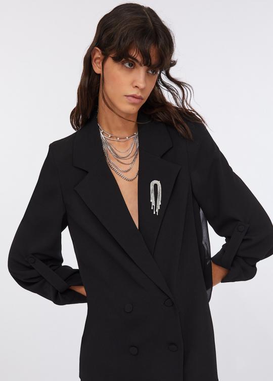 Liu Jo Vest Zwart CF5127-TS111 - afbeelding 3 groot