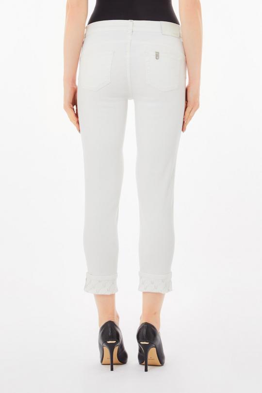 Liu Jo Broek Off white UA5006-T2594 - afbeelding 3 groot
