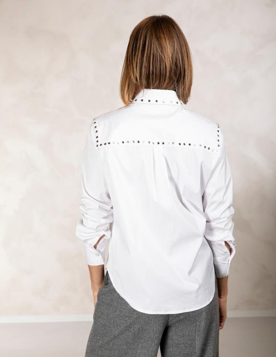 Due Amanti Blouse White Django - image 4 large