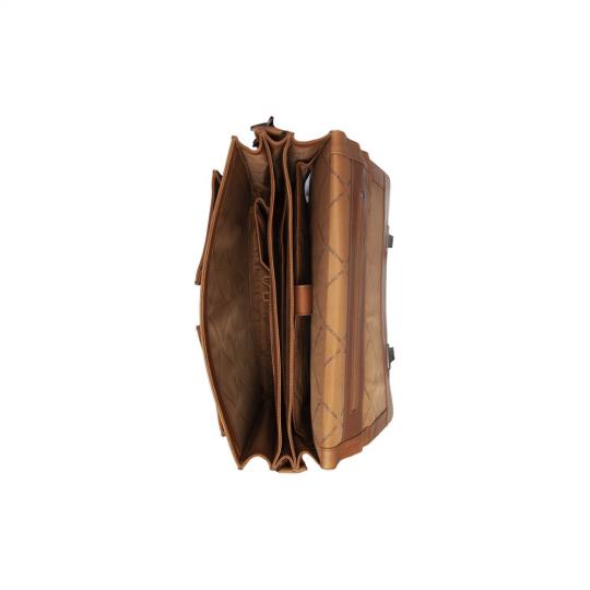 Chesterfield Document bag Cognac C40.1072 - image 2 large