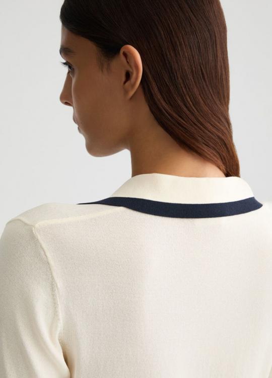 Liu Jo Jumper Blanc/Nuit TA5093-MS022 - image 5 grand