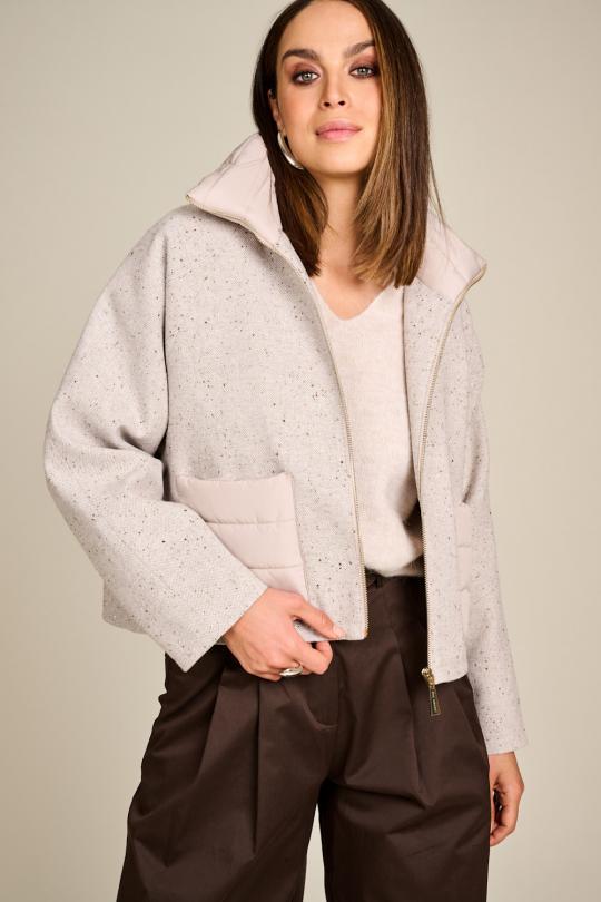 Due Amanti Vest Beige JUSTINE - afbeelding 1 groot