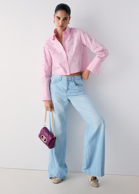 Liu Jo Cardigan Rose WA6173-T039A - image 4 grand