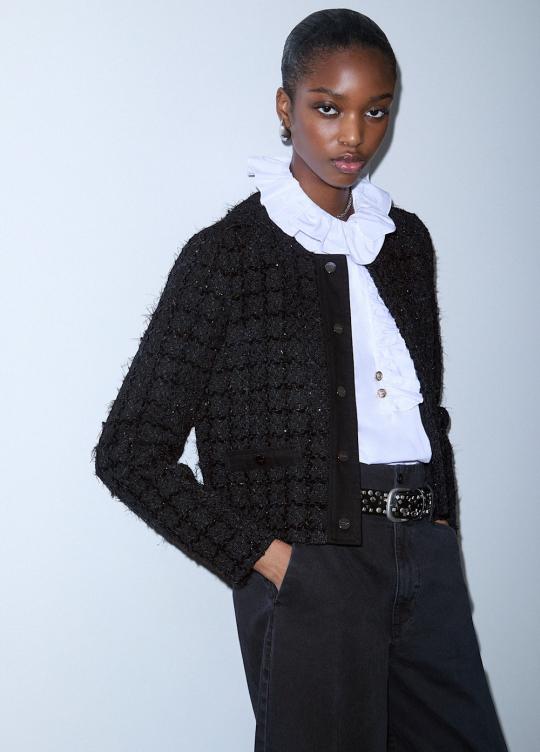 Liu Jo Vest Zwart UF6116-D0385 - afbeelding 6 groot